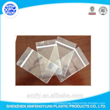 Manufacturer Custom Zipper Transparent Plastic Bag